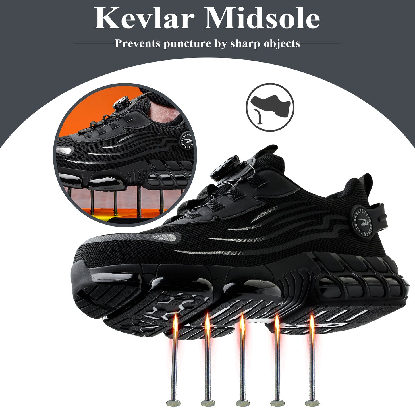 Rovex Max 3 - Zapatos con punta de acero