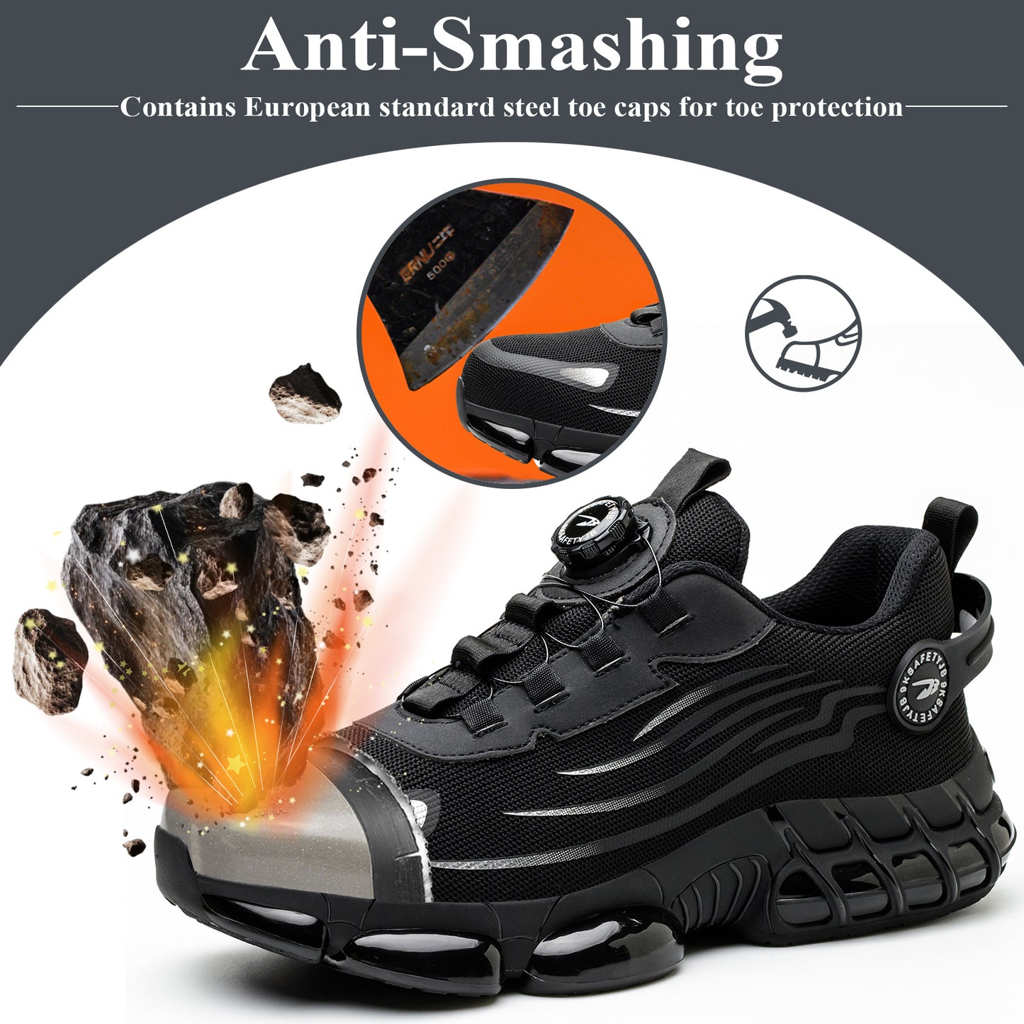 Rovex Max 3 - Zapatos con punta de acero